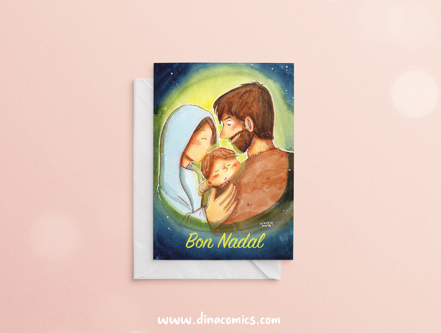 Postal de Navidad 2024 Familia