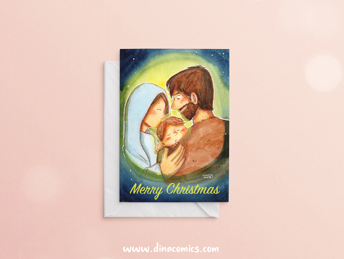 Postal de Navidad 2024 Familia