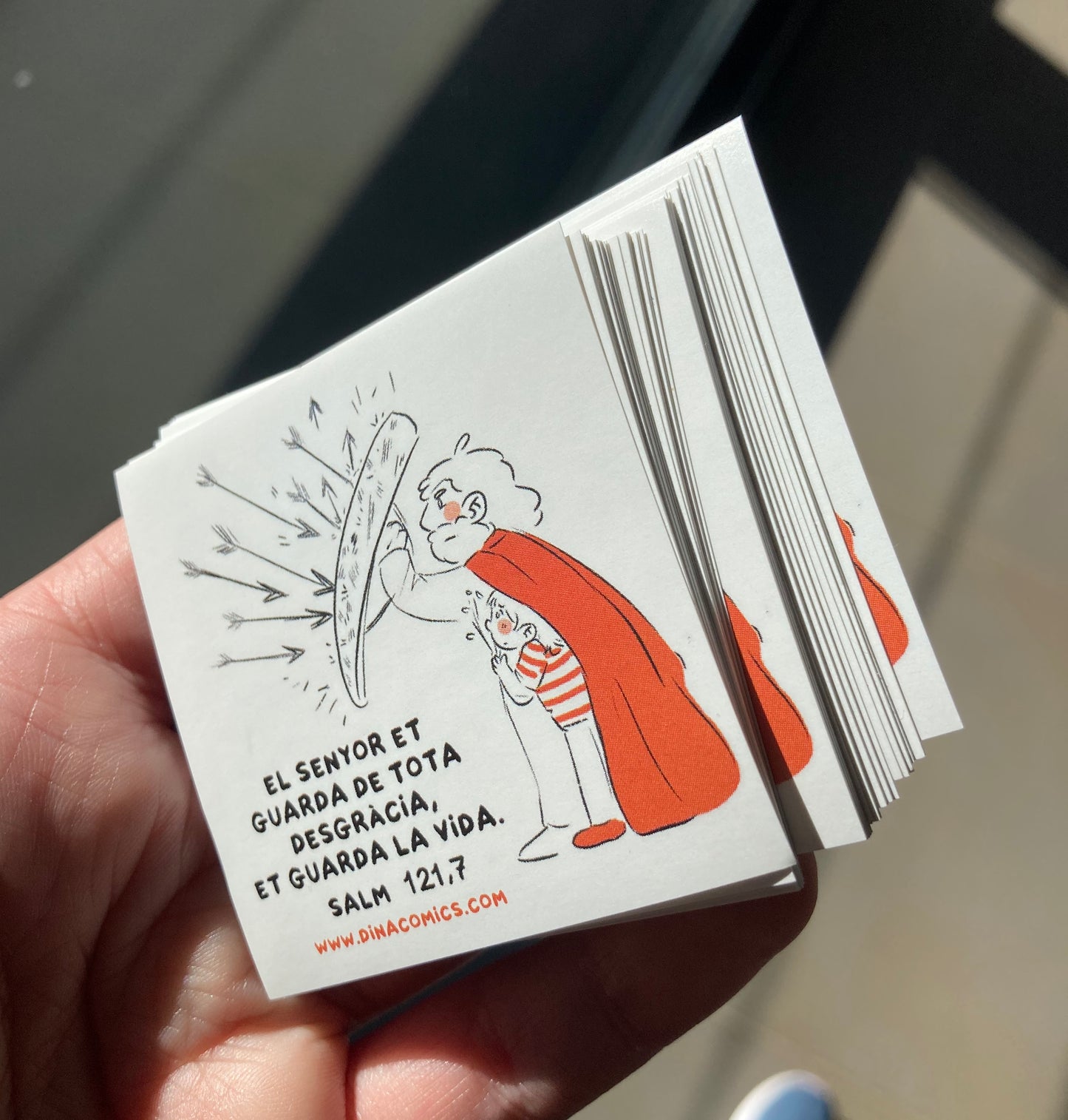 Pack 25 adhesius - Salm 121,7 català